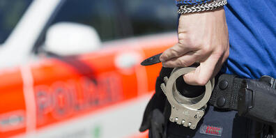 In St. Gallen nahm die Polizei am Samstag zwei mutmassliche Sprayer fest. (Symbolbild)