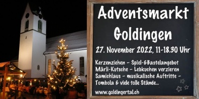 Der Adventsmarkt Goldingen bietet auch viel für die kleinen Besucher.