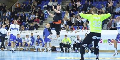 Der 140-fache isländische Nationalspieler Ólafur Guðmundsson (32) bringt viel internationale Erfahrung in die junge Hoppers-Mannschaft. 