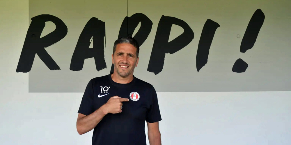 Leandro Simonelli bei Antritt der Trainerstelle im Juli 2022.