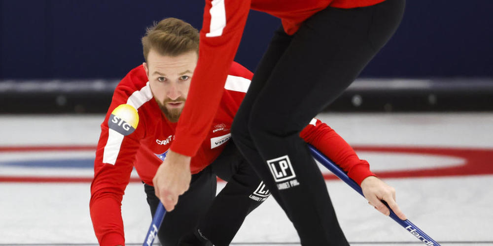 Das Schweizer Mixed-Doppel startet mit einem Kantersieg in die WM in Südkorea 