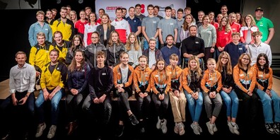 60 Sportlerinnen und Sportler wurden geehrt.
