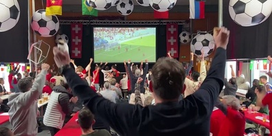 Tolle Stimmung beim "Fussballzauber".