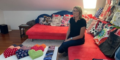 Doris Jauch in ihrer Upcycling­-Welt.