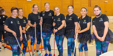 Viel Spass gab es immer bei den Grümpelturnieren der Rheintal Gators in der Aegetenhalle.