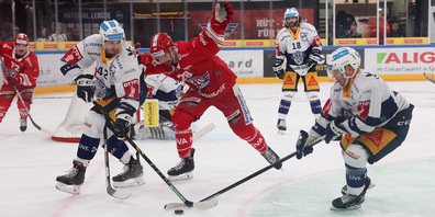 Yannick-Lennart Albrecht und die SCRJ Lakers verlieren in einem spannenden Spiel knapp mit 1:2.