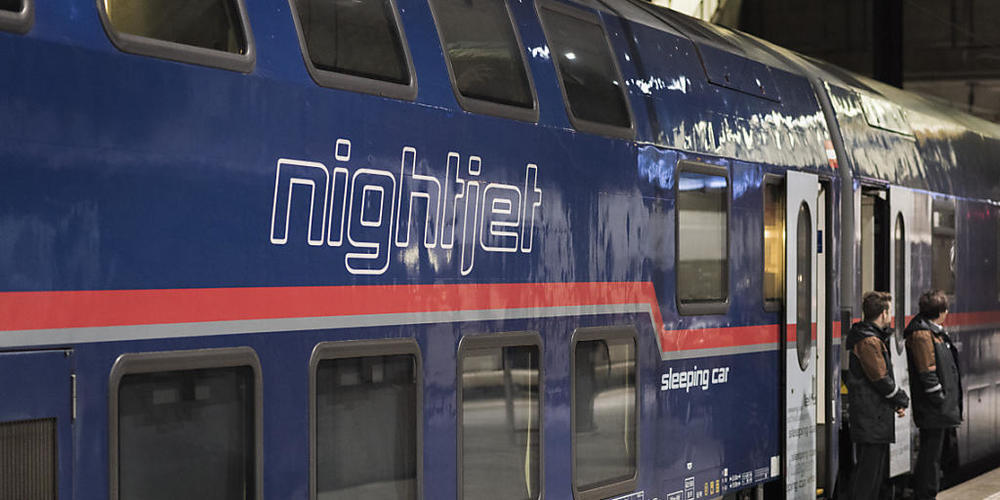 Dieser Nightjet mit Schlafwagen von Zürich nach Wien fällt am Sonntag und Montag wegen des ÖBB-Warnstreiks aus. (Archivbild vom November 2018)