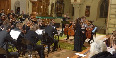 Gipfeltreffen der musikalischen Art. Das Bläserensemble Primavera und das Kammerorchester Concento Stravagante intonierten grosse Meister.