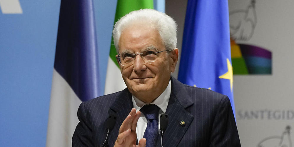Der italienische Präsident Sergio Mattarella besucht heute Dienstag und morgen Mittwoch die Schweiz.