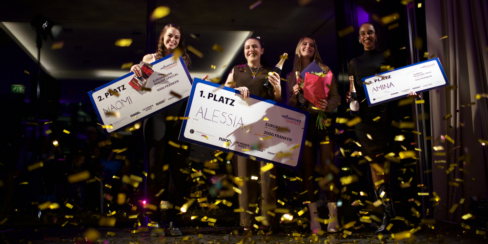 Walliserin Alessia Werlen (1. Platz) und die drei St.Gallerinnen Naomi Eigenmann (2.Platz), Amina Said (3.Platz) und Naxhije Nrecaj (4.Platz).