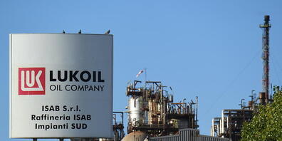 Italien stellt eine von Russland kontrollierte Lukoil-Raffinerie in Sizilien unter staatliche Kontrolle. (Archivbild).