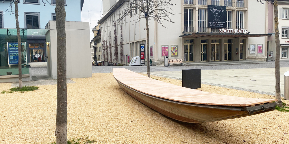 Auf dem Herrenacker wurden zwei neue Spiel- und Entdeckungsobjekt für Kinder angebracht.