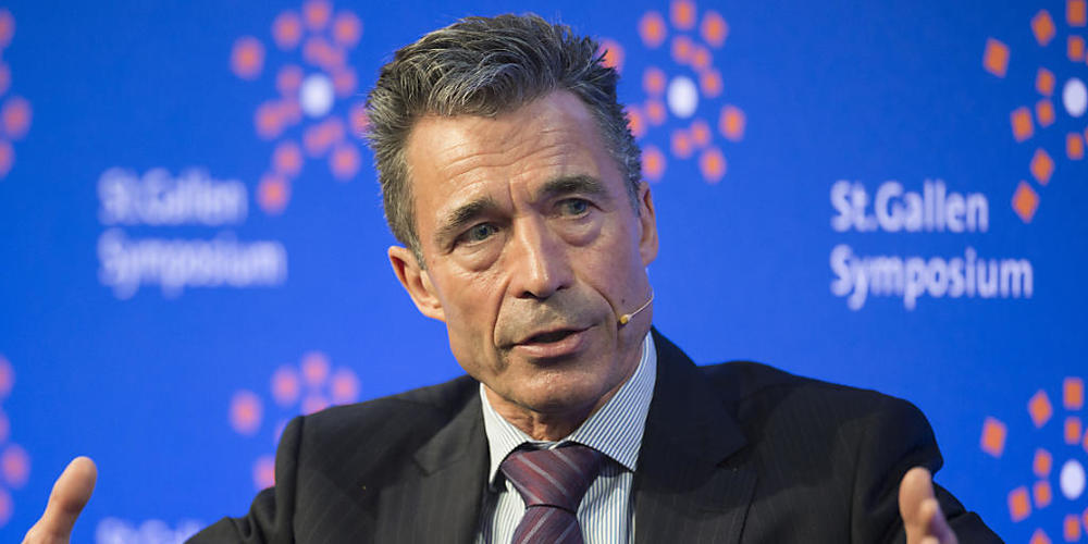 Der ehemalige Nato-Generalsekretär Anders Fogh Rasmussen hat kein Verständnis für die Auslegung der Schweizer Neutralitätspolitik. (Archivbild)