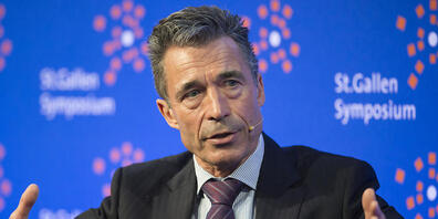 Der ehemalige Nato-Generalsekretär Anders Fogh Rasmussen hat kein Verständnis für die Auslegung der Schweizer Neutralitätspolitik. (Archivbild)
