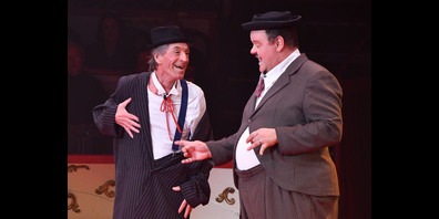 «Mir isch gliich»: Gaston (l.) und Roli. Sie waren jahrelang –seit 2001 – die Publikumslieblinge im Circus Conelli. Nun muss Gaston auf baldige Genesung hoffen.