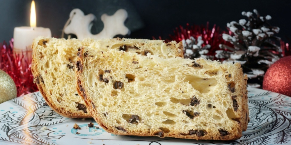 Panettone ist ein perfekter Nachtisch an Weihnachten.