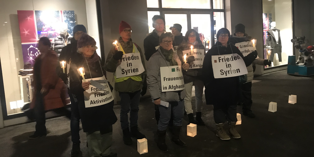 Auch dieses Jahr werden Freiwillige in Wattwil wieder still und friedlich für Glaubensverfolgte einstehen.