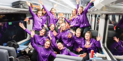 Freude über die Bronzemedaille: Die Gruppe 2 des Gymnastikzentrum Schaffhausen.