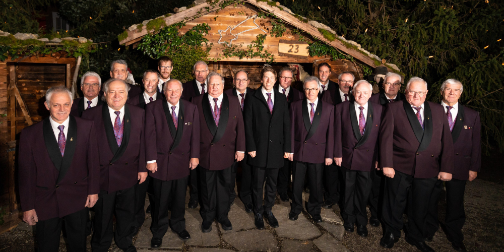 In der katholischen Kirche Sennwald und Rüthi erklingen am 18. und 19. Dezember weihnachtliche Klänge mit dem Männerchor Rüthi.        