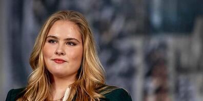 ARCHIV - Kronprinzessin der Niederlande Amalia während eines Fototermins in der Nieuwe Kerk. Foto: Remko De Waal/ANP/dpa