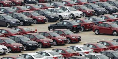 Chinas Automarkt von erneuten Lockdowns ausgebremst (Archivbild)