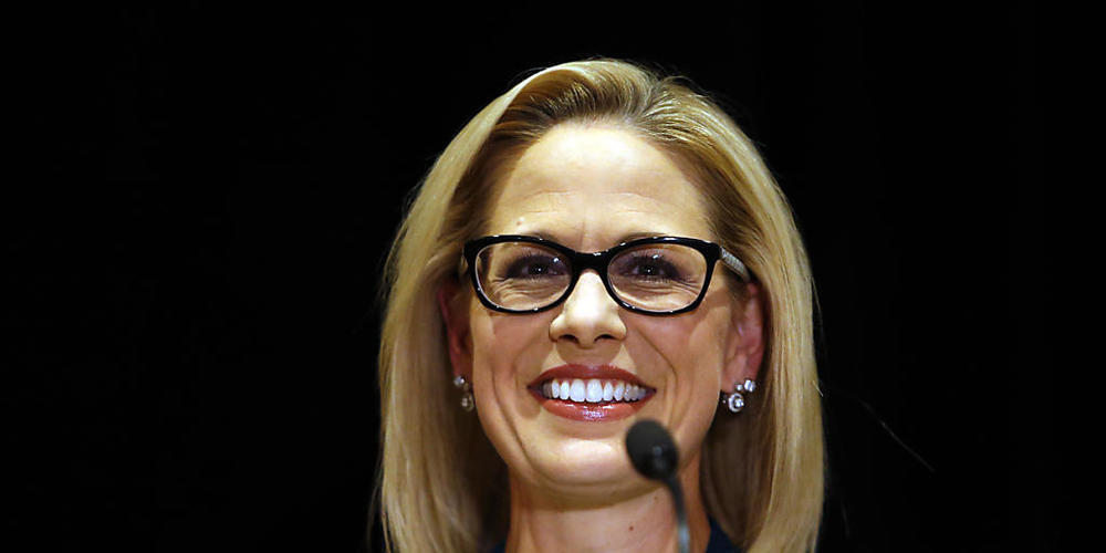 ARCHIV - Kyrsten Sinema ist Senatorin des US-Bundesstaats Arizona. Foto: Rick Scuteri/AP/dpa