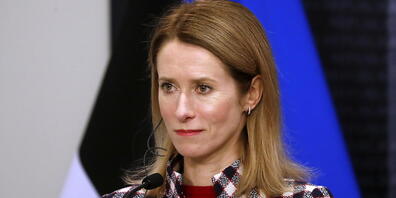 "Ich fordere alle Verbündeten einschliesslich Deutschlands dringend auf, alles in die Ukraine zu schicken, das sie braucht, um sich zu verteidigen", sagte die estnische Ministerpräsidentin Kaja Kallas der Deutschen Presse-Agentur. (Archivbild)