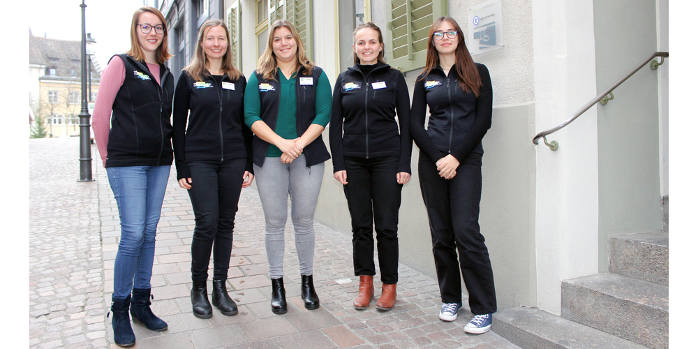 Die Projektleiterinnen des Regionalen Naturparks Schaffhausen berichteten über vergangene Projekte und gaben Ausblicke auf zukünftige Pläne.	