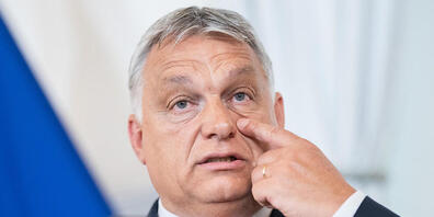 ARCHIV - Viktor Orban, Ministerpräsident von Ungarn, nimmt im Bundeskanzleramt in Wien an einer Pressekonferenz teil. Foto: Georg Hochmuth/APA/dpa