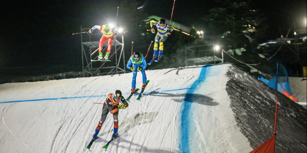 Marc Bischofberger ist Montagabend beim Flutlichtspektakel in Arosa im Viertelfinale ausgeschieden 