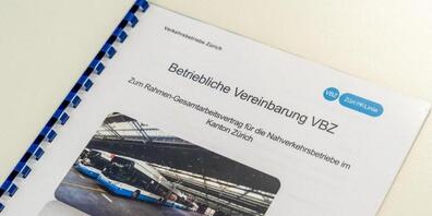Neue betriebliche Vereinbarung für Mitarbeitende der Verkehrsbetriebe Zürich (VBZ): Unter anderem gibt es Verbesserungen bei der Arbeit im Fahrdienst und bei der Dienstplanung.