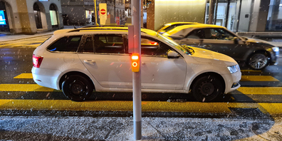 Der Unfall geschah auf dem Fussgängerstreifen.