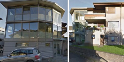 Hier an der Muotastrasse 2 in Ingenbohl können 80 ukrainische Flüchtlinge untergebracht werden. 