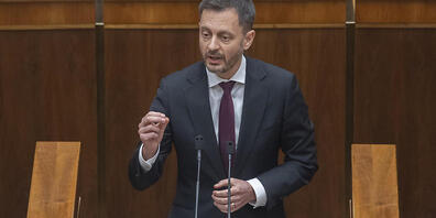 Eduard Heger, Ministerpräsident der Slowakei. Foto: Martin Baumann/TASR/dpa