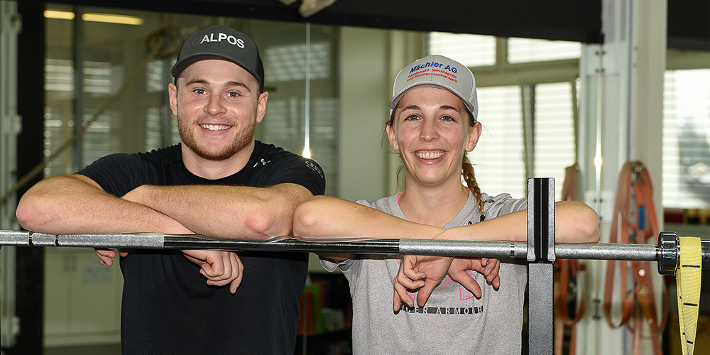 Das schweisstreibende Sommertraining hat sich für Ladina Jenny und Dario Caviezel jetzt schon bezahlt gemacht.