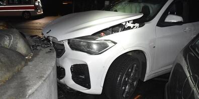 Der Autofahrer war bei einem Unfall in Ilanz nicht angeschnallt und prallte mit dem Kopf in die Frontscheibe.