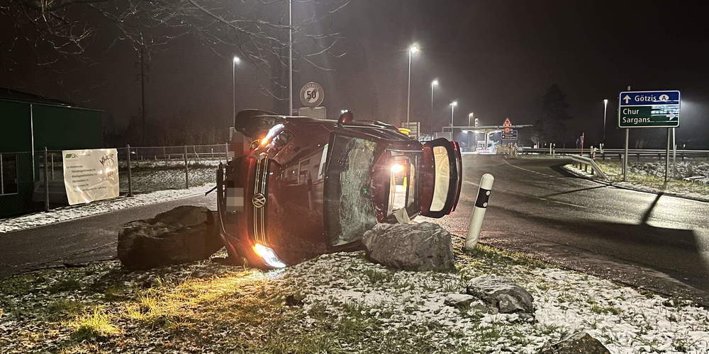 Schade um das schöne Auto...
