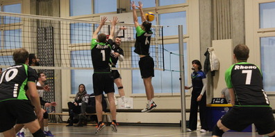 Die Rheintaler Volleyballer mussten sich gegen Wil geschlagen geben