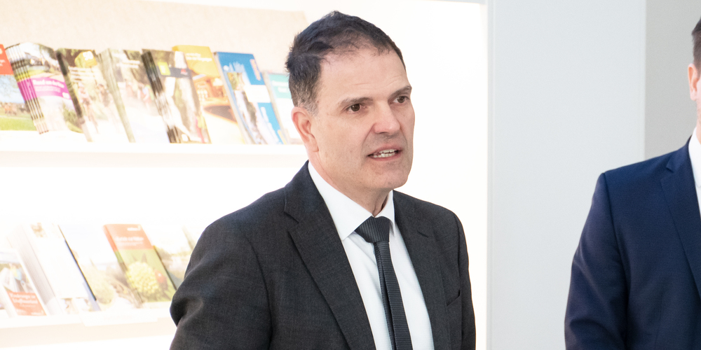SVP-Regierungsrat Dino Tamagni ist im kommenden Jahr Schaffhauser Regierungspräsident. (Archivbild)