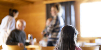 Geflüchtete aus der Ukraine im Kinderdorf Pestalozzi in Trogen. Neu werden dort auch Flüchtlinge aus anderen Ländern untergebracht.