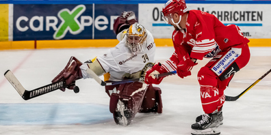 Jeremy Wick trifft zum 2:2-Ausgleich für die SCRJ Lakers. 