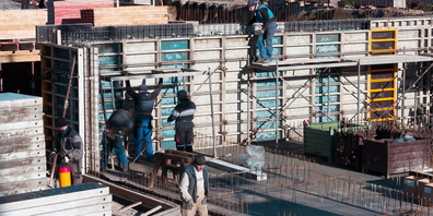 Die St.Galler Regionen entwickeln sich unterschiedlich, beispielsweise bei den Bauinvestitionen pro Kopf. (Symbolbild)