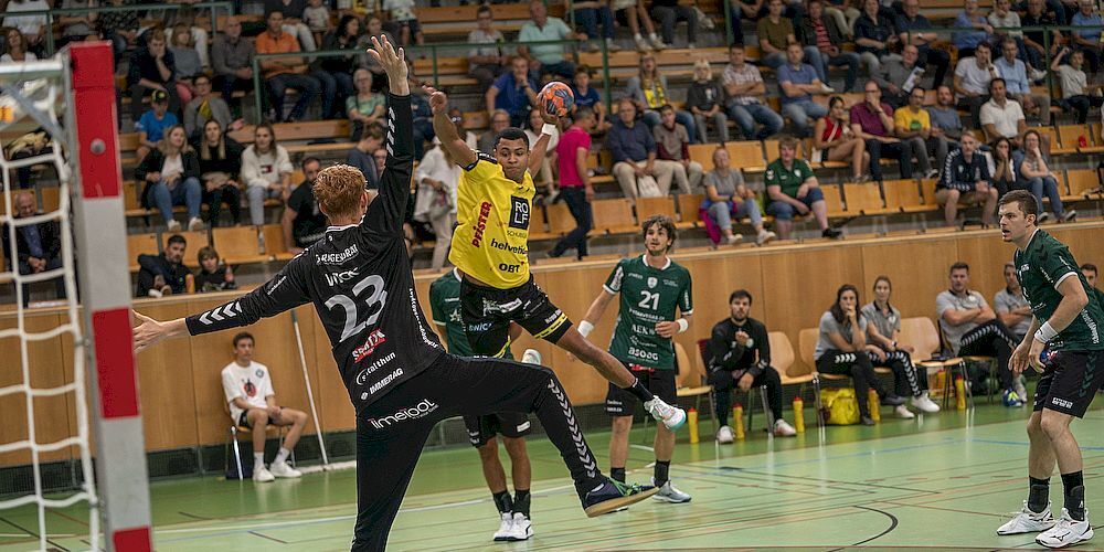 Zu Hause musste sich der TSV St.Otmar Pfadi Winterthur geschlagen geben.