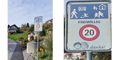 Shirley McMasters fordert freiwillig Tempo 29 km/h in Wohnquartieren.