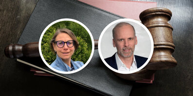 Ronald Kessler (rechts) hat die Ersatzwahl gewonnen.