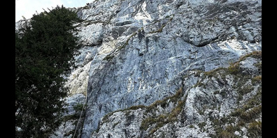 Im Gebiet Zwüschetmythen verunfallte ein Bergführer.  Kaposz