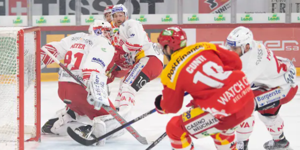 Robin Meyer und die SCRJ Lakers verlieren auswärts in Biel.