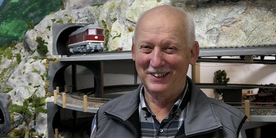 Alois «Wisi» Untersander, der Gründer und langjährige Präsident des Modelleisenbahnclubs Altstätten,
