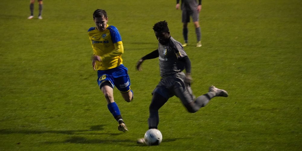Tobias Dierauer (links) traf zum 2:0.