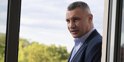 FILED - Der Kiewer Bürgermeister Vitali Klitschko hat vor einem Blackout in der ukrainischen Hauptstadt gewarnt. Photo: Christophe Gateau/dpa